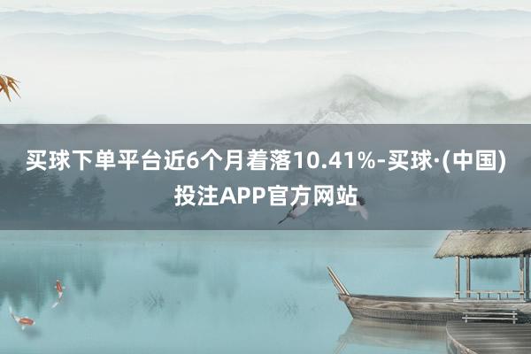 买球下单平台近6个月着落10.41%-买球·(中国)投注APP官方网站